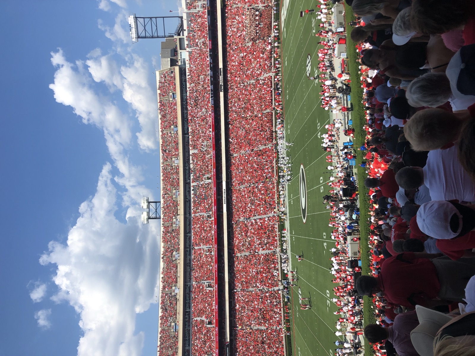 UGA Bulldogs game day